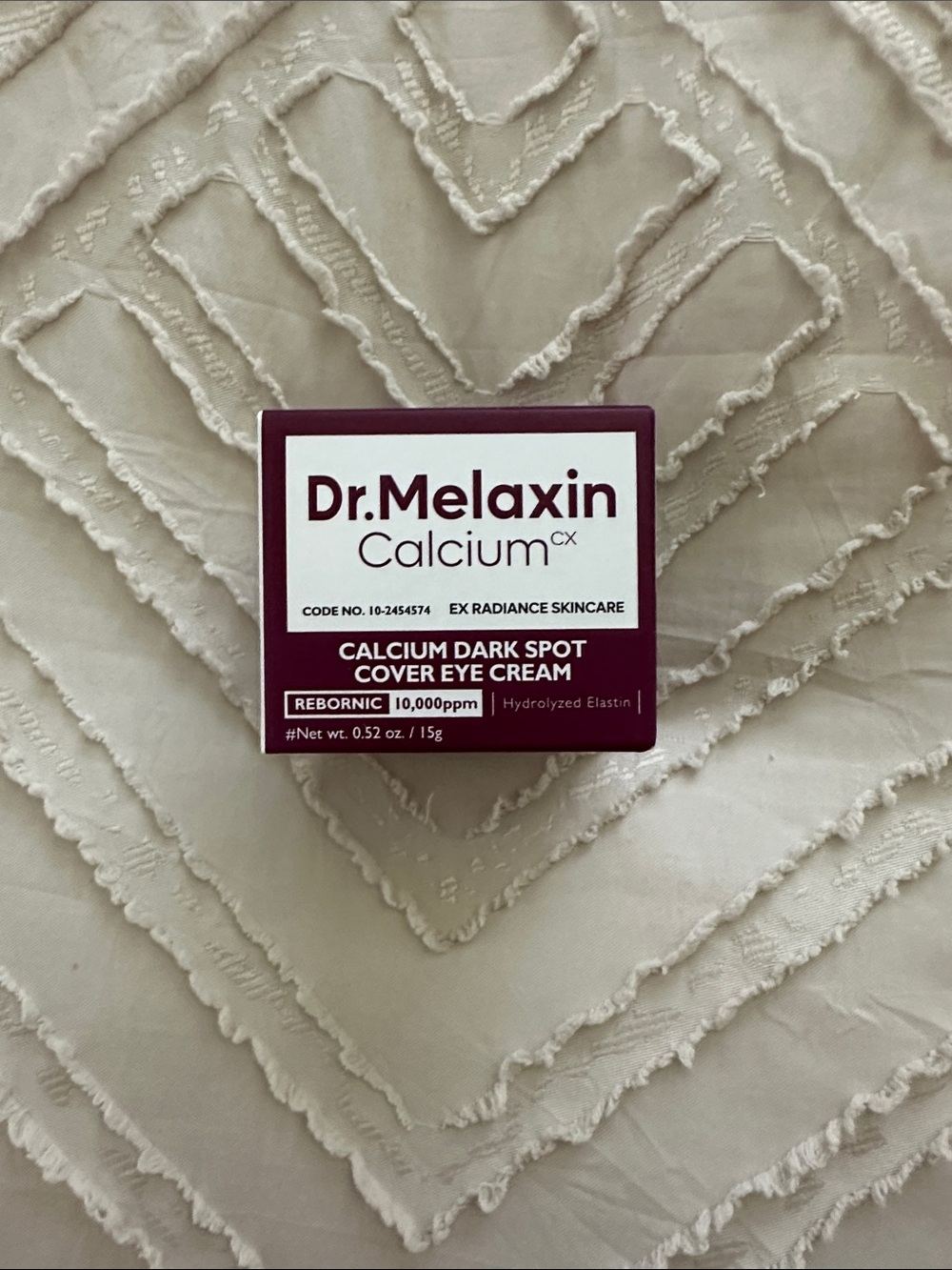 Dr. Melaxin Calcium Dark Spot Cover Eye Cream - Burgundy
